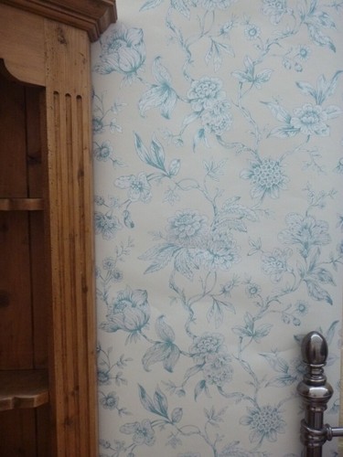 Teal toile jouy - *,