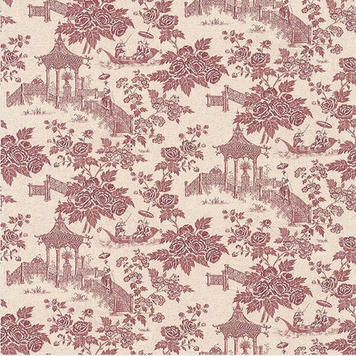 Oriental toile jouy - toile,