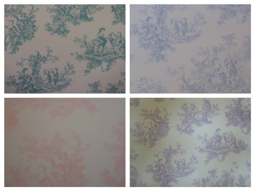 Pastels toile de jouy - pastels,