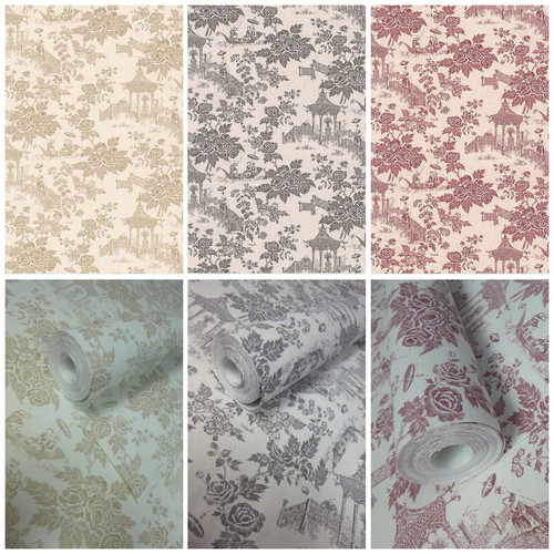 Chinese toile jouy - toile,