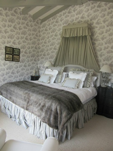 Classic toile jouy - -, silver