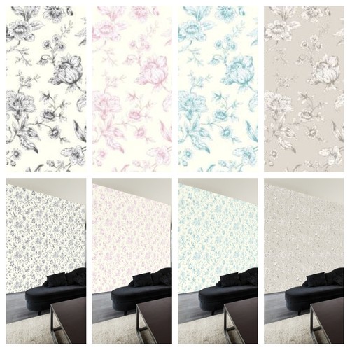 Toile jouy wallpaper - *,