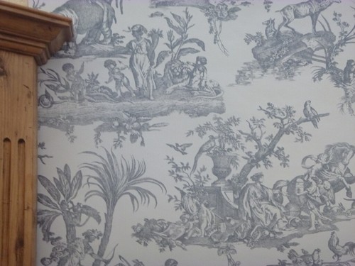 Amelia toile jouy - amelia, wallpaper