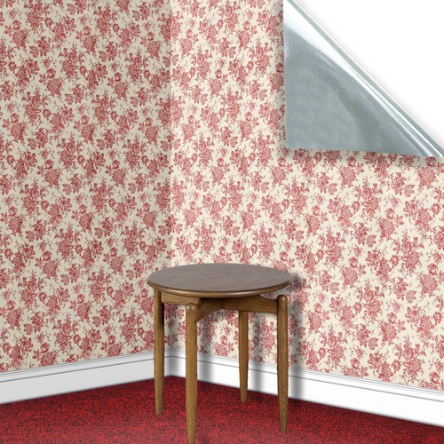 Dolls house wallpaper - dolls, on