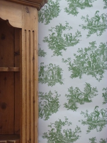 Moss green toile de - moss,